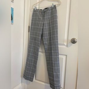 MICHAEL KORS COLLECTION - Checked wool straight-leg pants